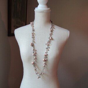 NWOT Talbots Faux Pearl 18" Necklace